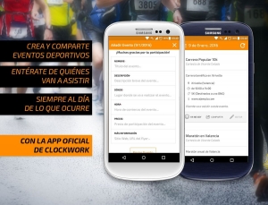 App CLOCKWORK Enero 2016