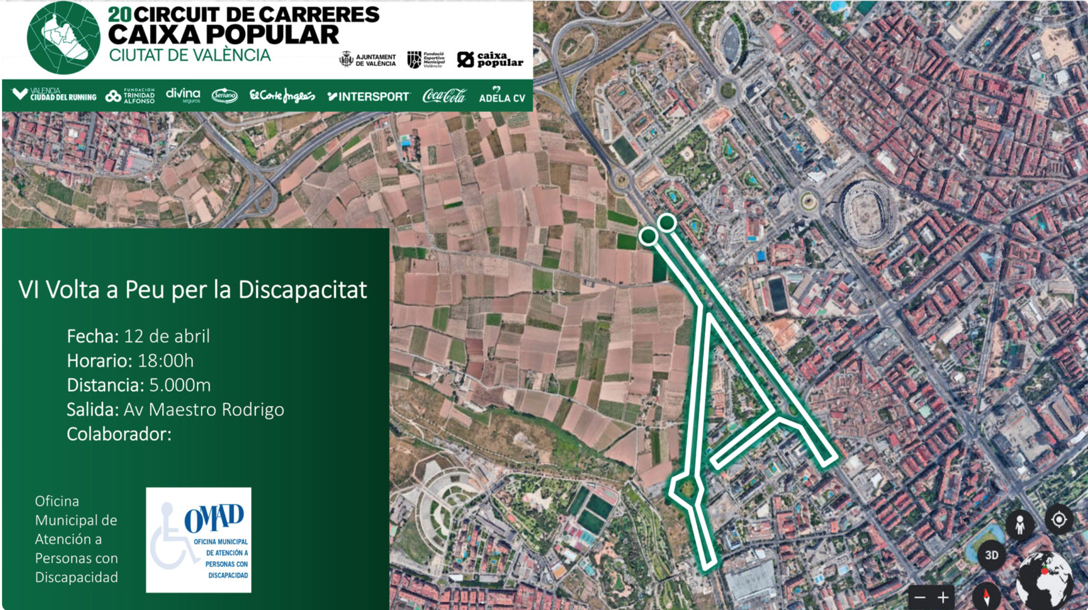 VI Volta a Peu per la Discapacitat