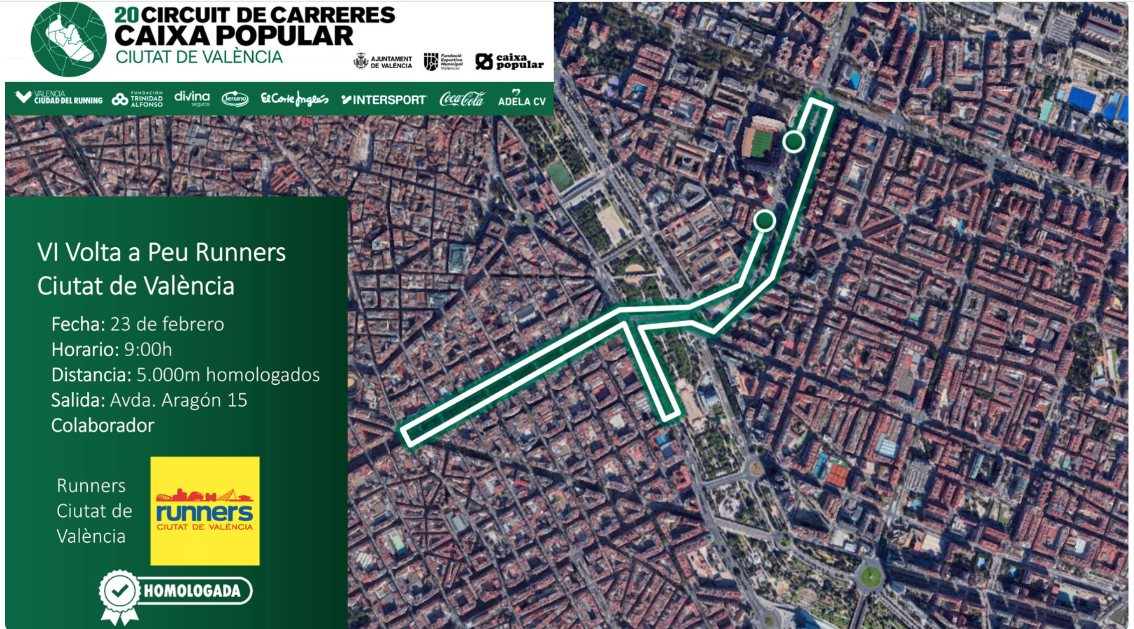 VI CARRERA 5K RUNNERS CIUTAT DE VALENCIA